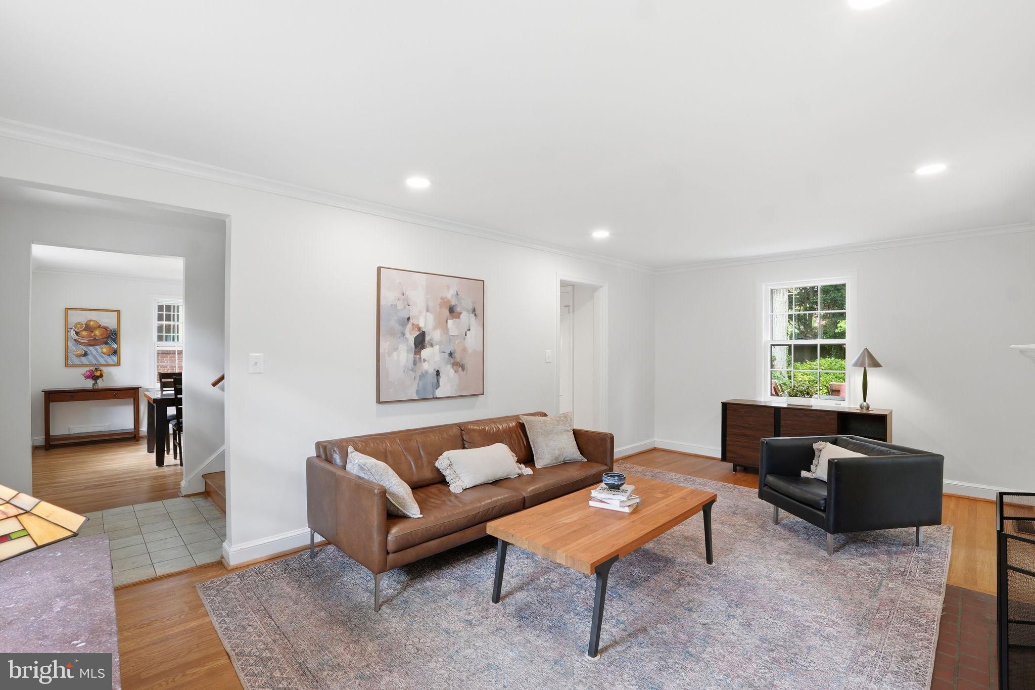 9601 Bruce Drive Silver Spring, MD 20901 - Photo 3 of 29 Bright and inviting living space.