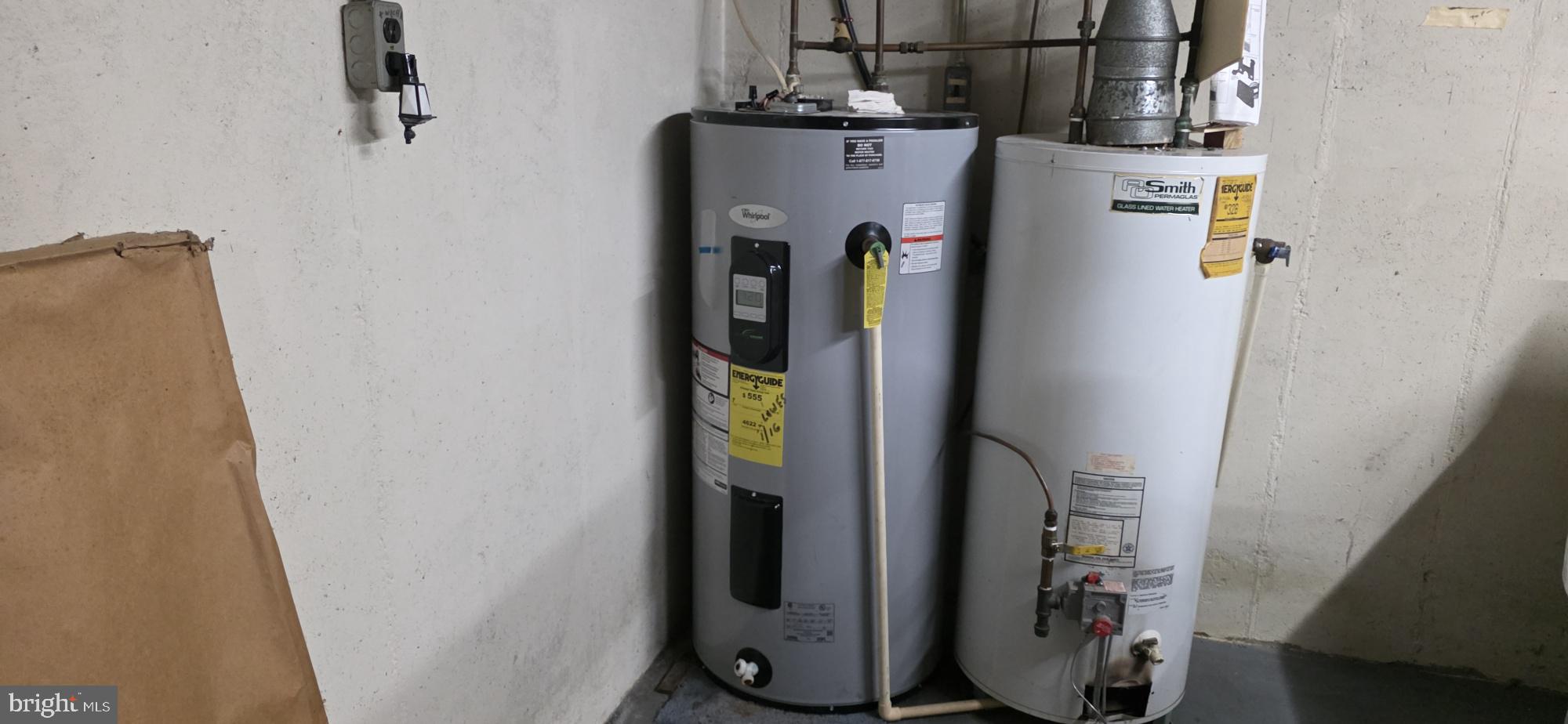 4819 Five Point Road New Tripoli, PA 18066 - Photo 19 of 52 Utility space with water heaters.