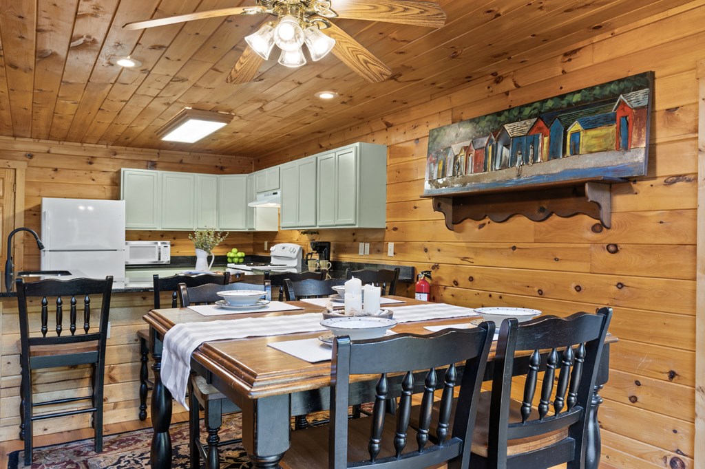 96 Holiday Court Ellijay, GA 30540 - Photo 16 of 51 a view of a dining room with furniture