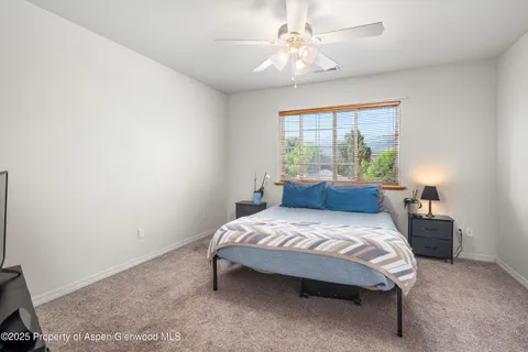 a very nice looking room with a large window