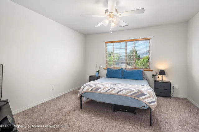 a very nice looking room with a large window