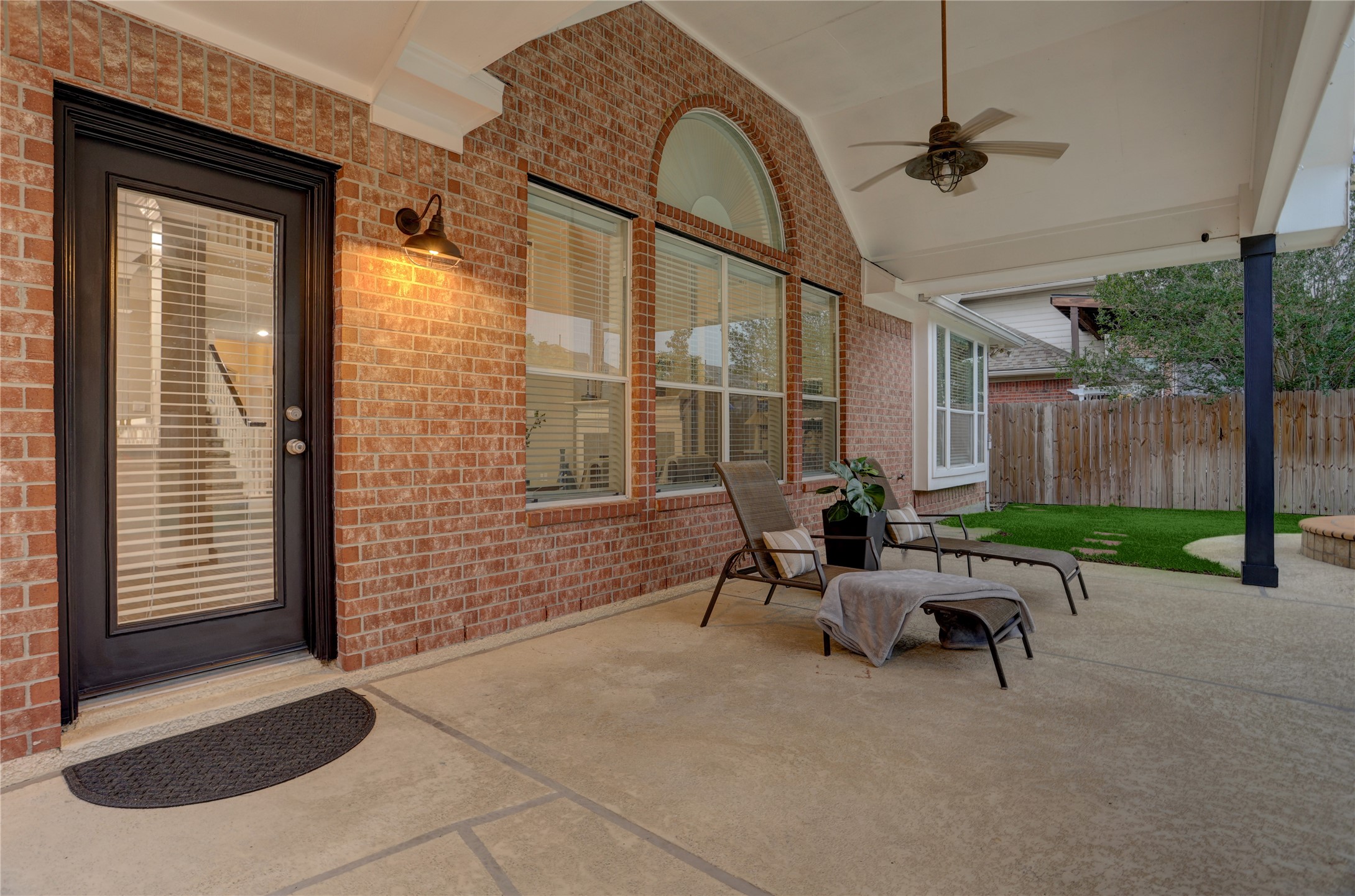 24418 Falcon Point Drive Katy, TX 77494 - Photo 31 of 40 a building outdoor space with patio furniture and garden