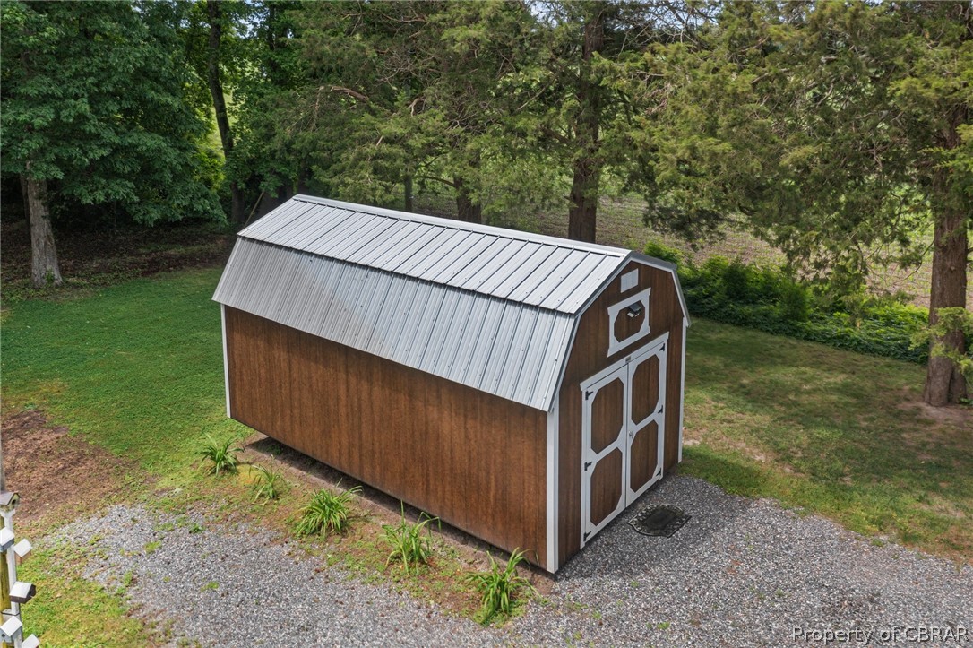 962 Beanes Road Heathsville, VA 22473 - Photo 30 of 33 2nd detached shed with double loft storage area