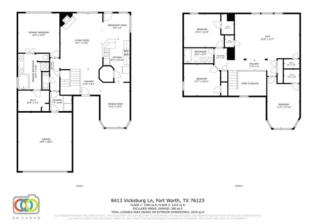 $320,000 | 8413 Vicksburg Lane, Fort Worth, TX 76123