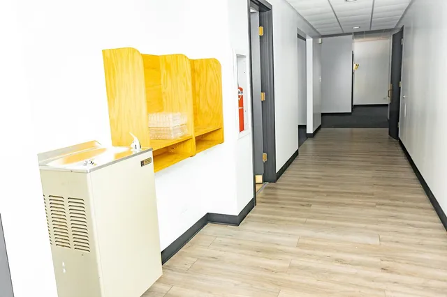 a bathroom with a sink