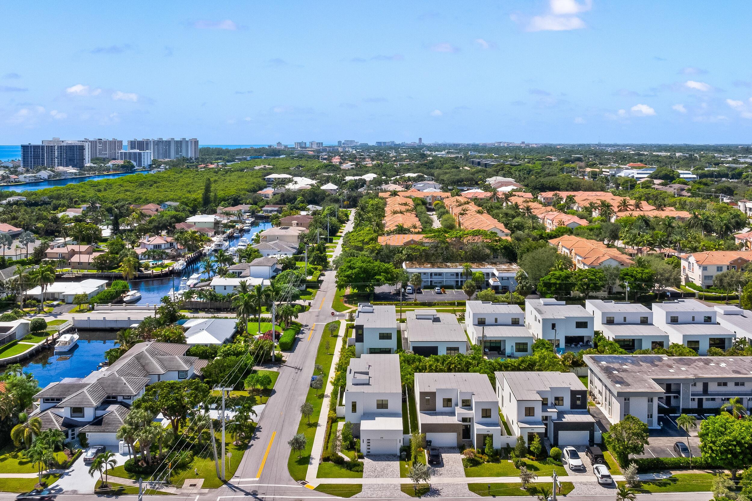 698 Jeffery Street Boca Raton, FL 33487 - Photo 46 of 47 Aerial