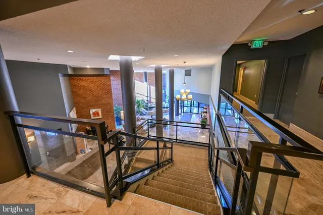 a view of a car in garage