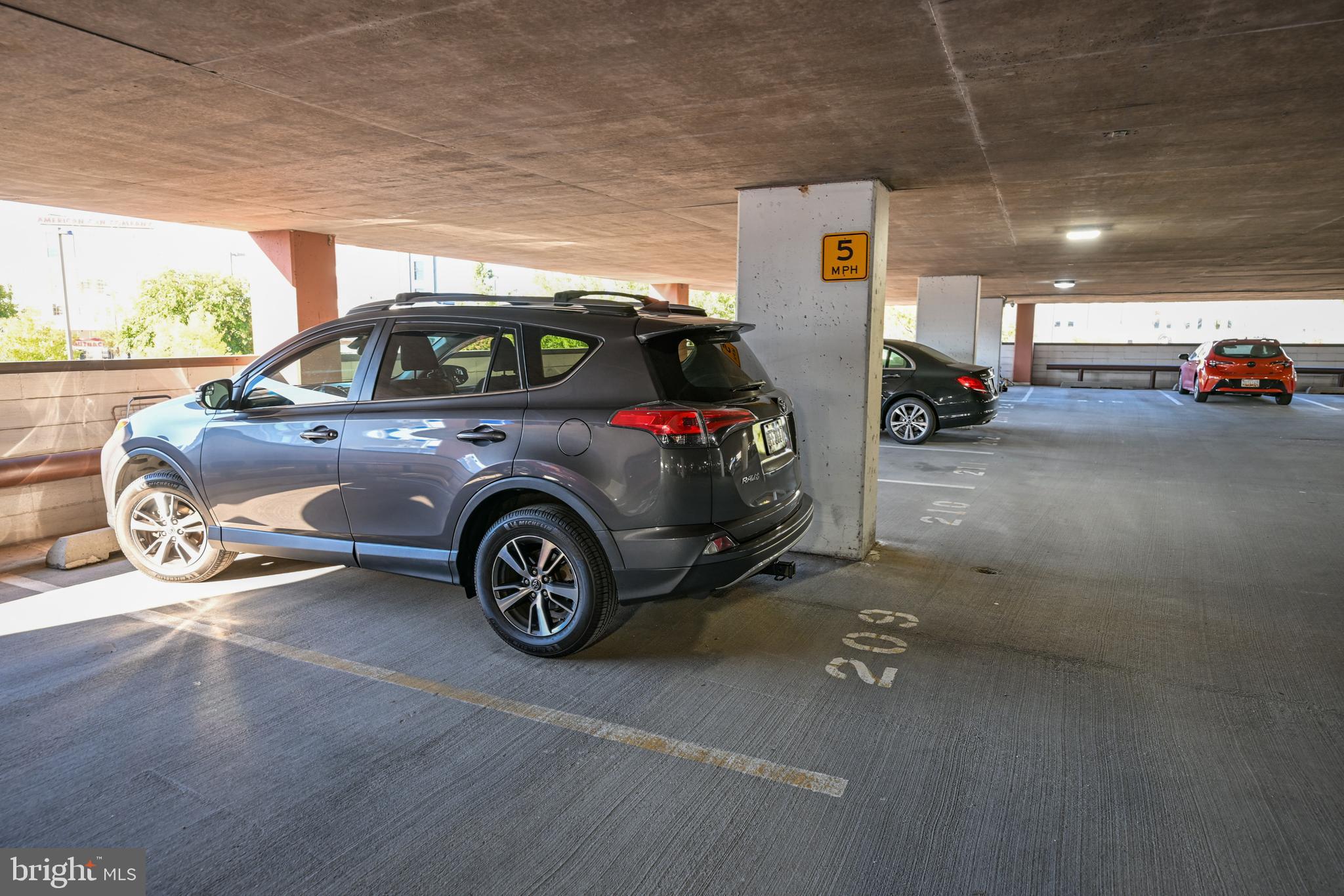 2515 Boston Street, Unit 1108 Baltimore, MD 21224 - Photo 35 of 40 a view of a car in garage