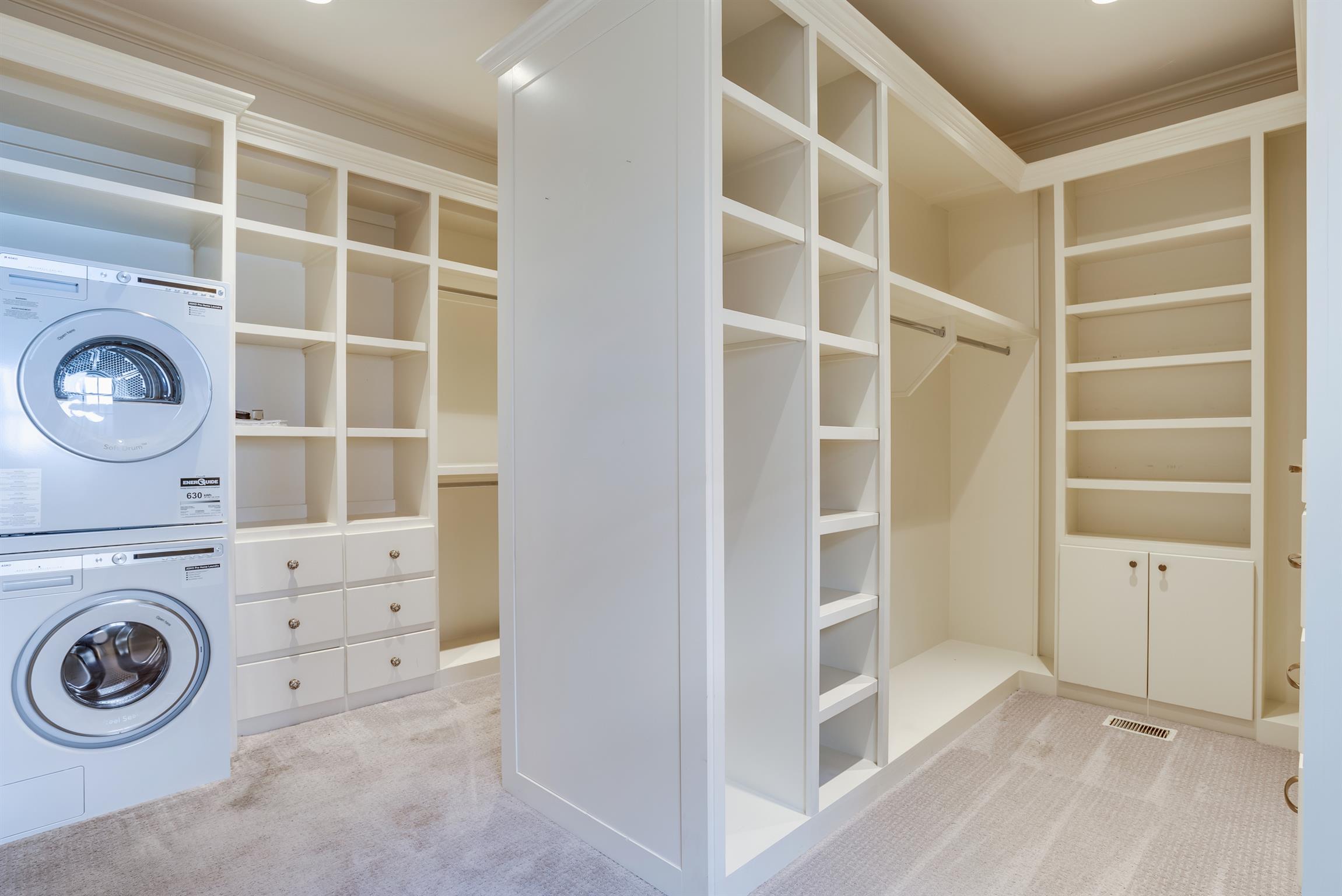 3904 Valley Road Nashville, TN 37205 - Photo 14 of 25 a view of walk in closet with empty racks