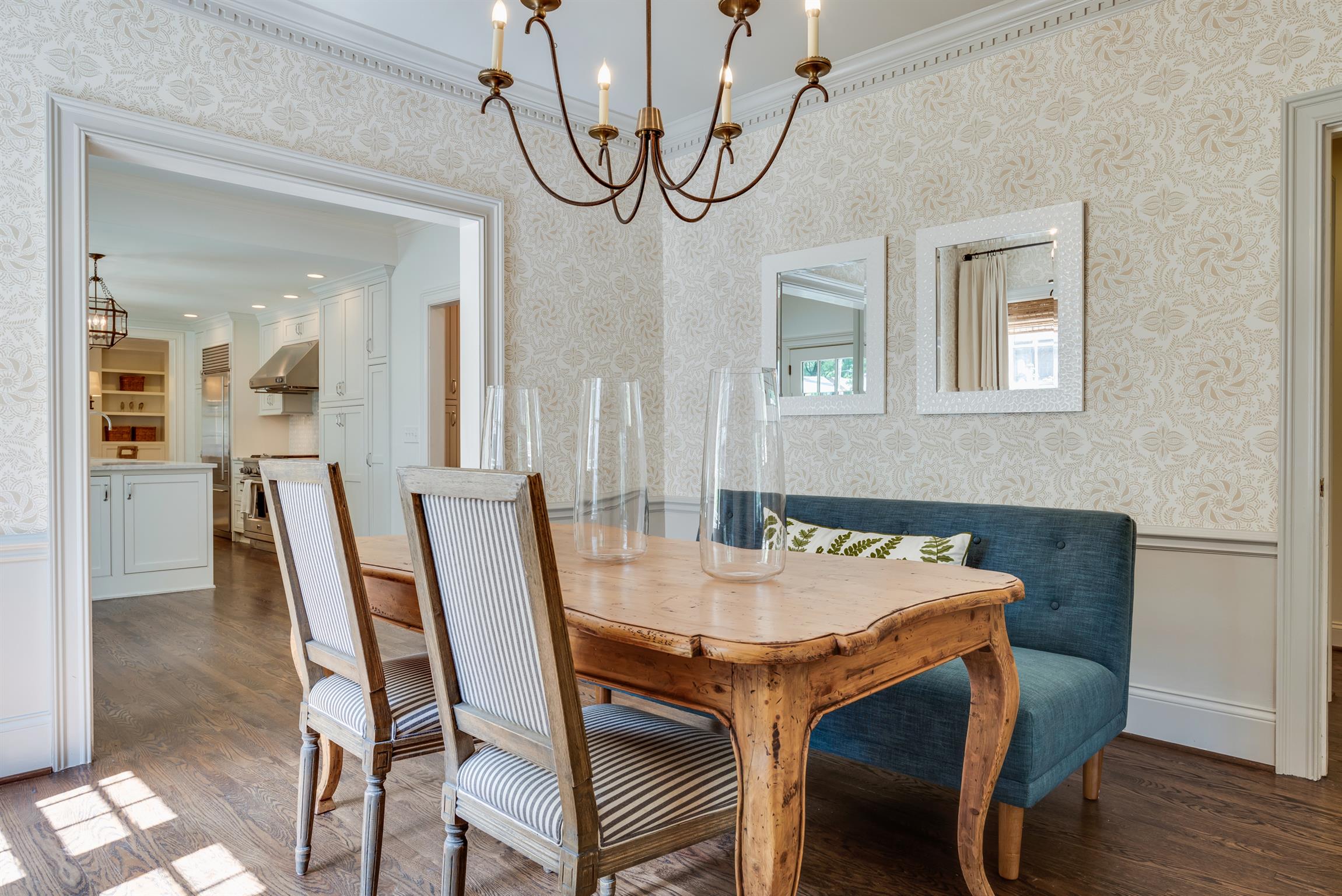 3904 Valley Road Nashville, TN 37205 - Photo 4 of 25 a view of a dining room with furniture and wooden floor