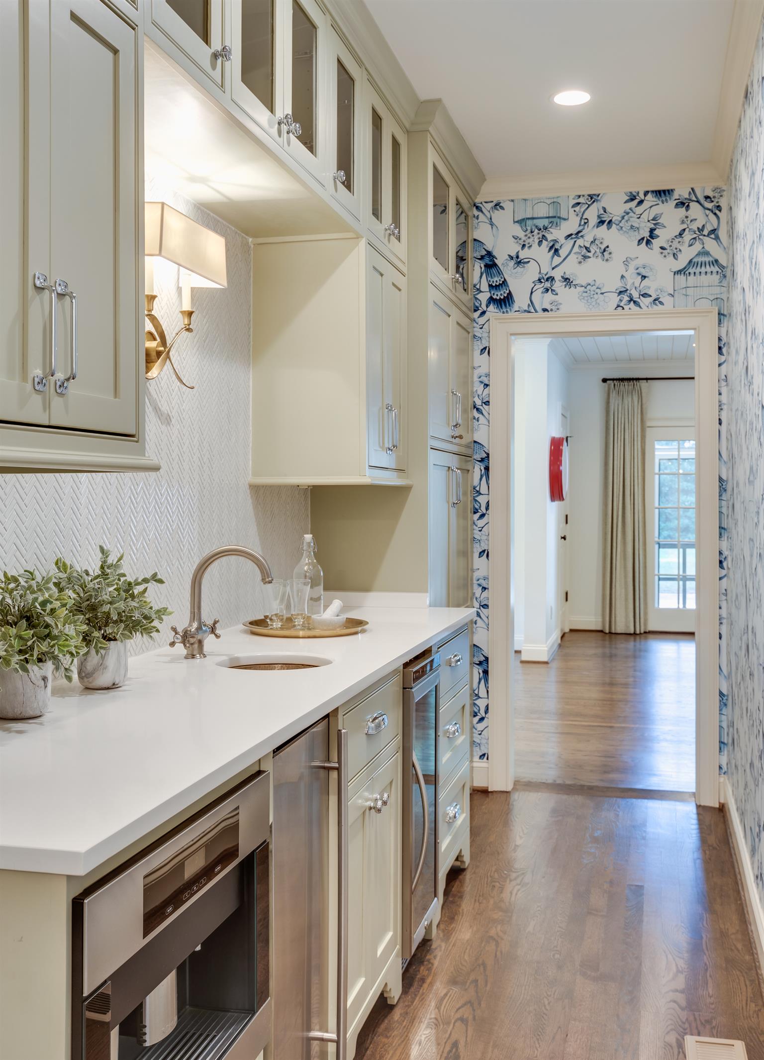 3904 Valley Road Nashville, TN 37205 - Photo 9 of 25 a kitchen with a sink and a refrigerator