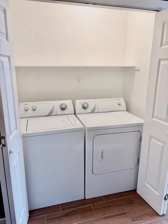 a view interior of the house and front door