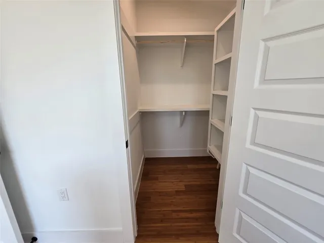 a view of walk in closet