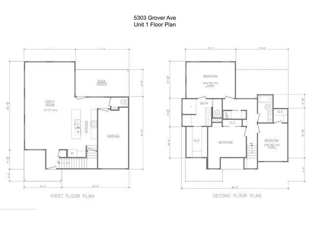 $879,900 | 5303 Grover Avenue, Unit 1, Austin, TX 78756
