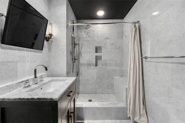 a view of a lake from a balcony