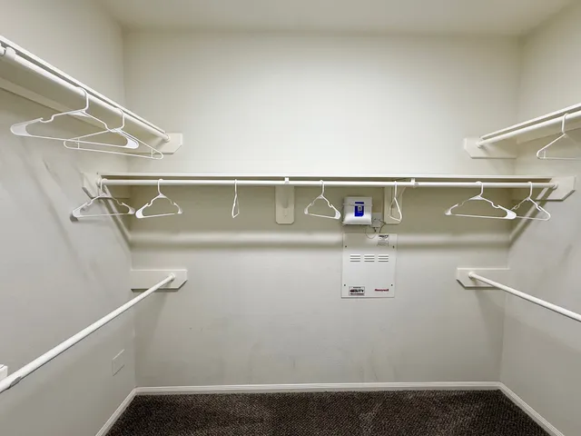 a close view of utility room