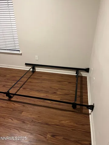 a view of wooden floor with wooden floor