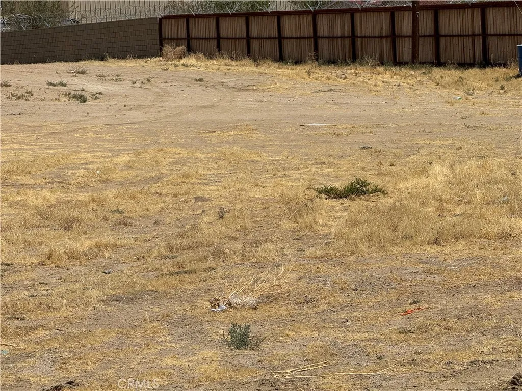 a view of wooden fence