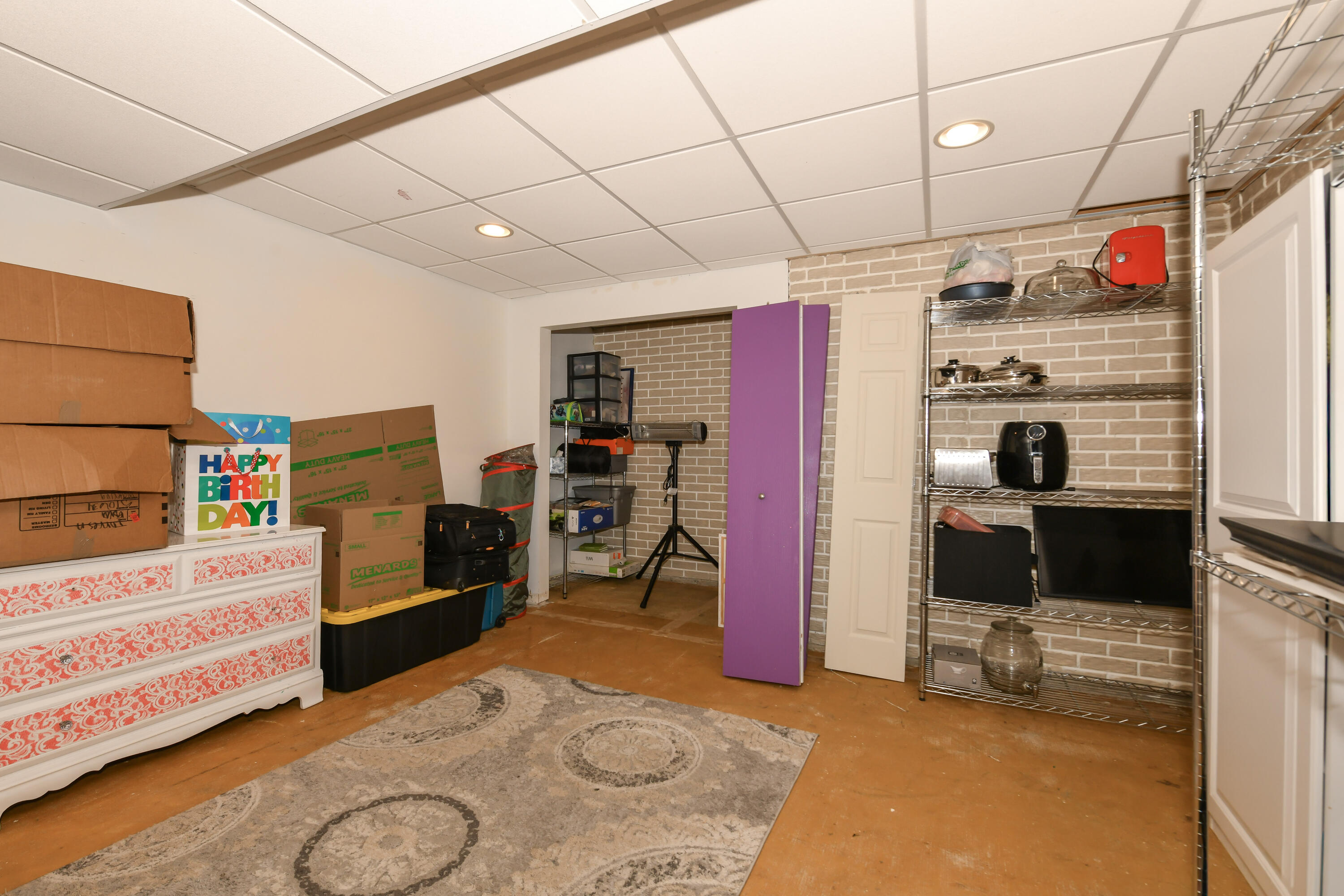 607 Stephanie Street Rochester, WI 53105 - Photo 19 of 25 Lower level bonus room