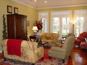 Undisclosed Address Sandwich, MA 02563 - Photo 2 of 8 a living room with furniture and a large window