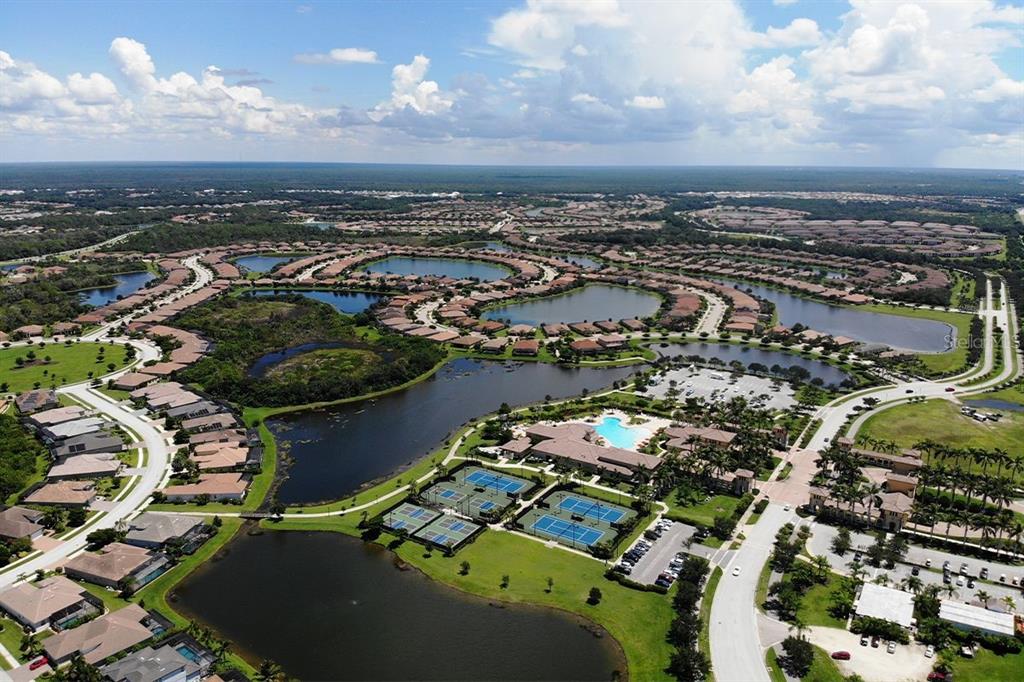 20315 Passagio Drive Venice, FL 34293 - Photo 32 of 40 an aerial view of a city