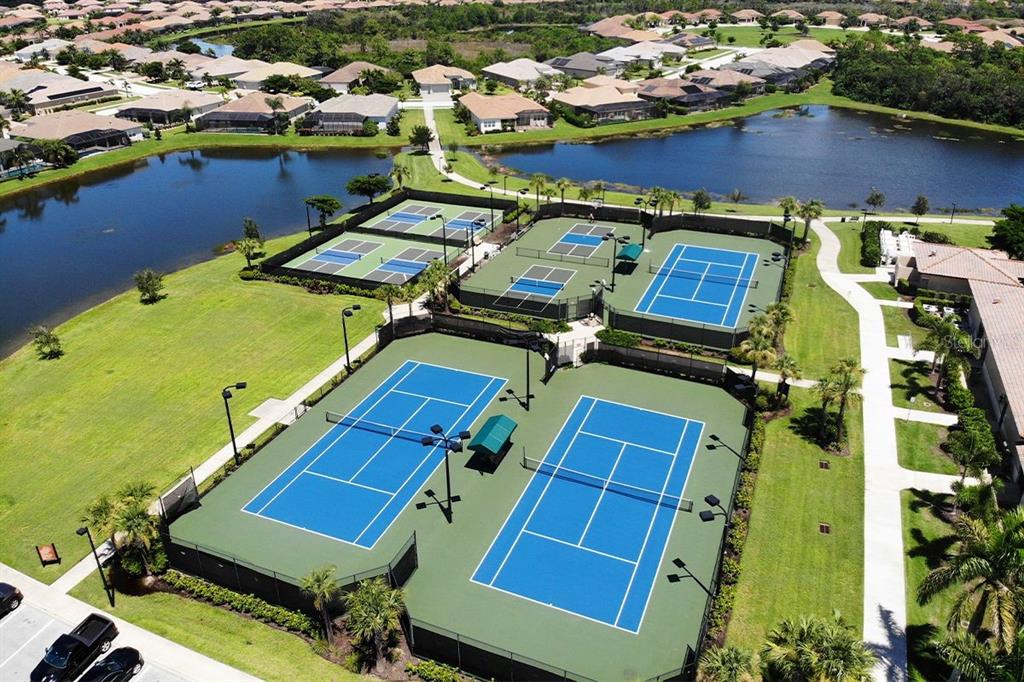 20315 Passagio Drive Venice, FL 34293 - Photo 34 of 40 an aerial view of houses with yard