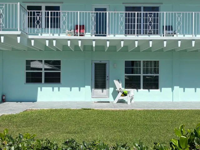 a house view with a sitting space