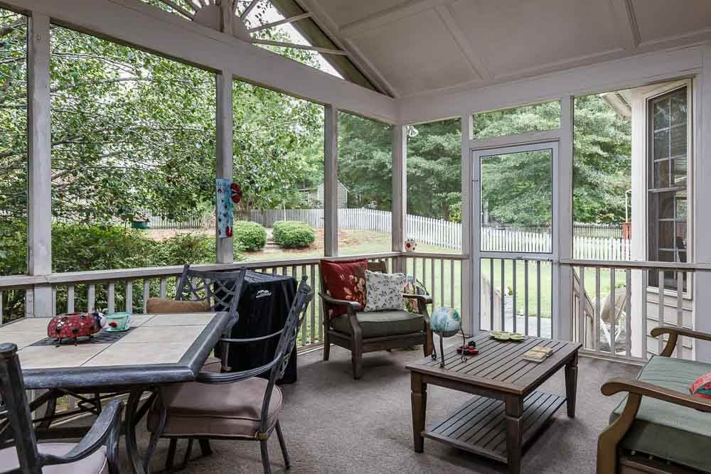 1607 Patterson Grove Road Apex, NC 27502 - Photo 18 of 25 Screened-in Porch