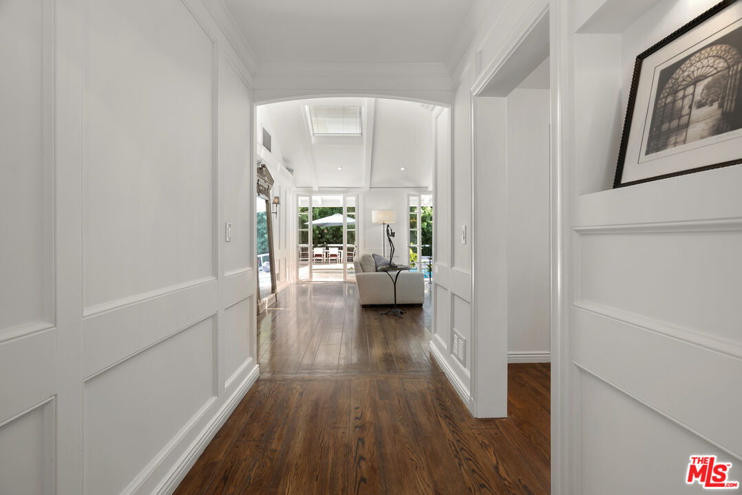 2761 Hutton Drive Beverly Hills, CA 90210 - Photo 6 of 29 a view of a hallway view with wooden floor and living room