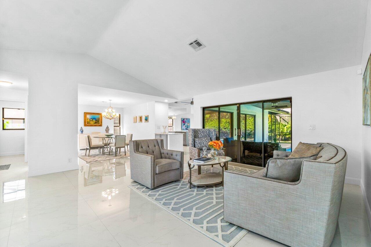 2683 Northwest 45th Street Boca Raton, FL 33434 - Photo 5 of 28 Living Room & Kitchen