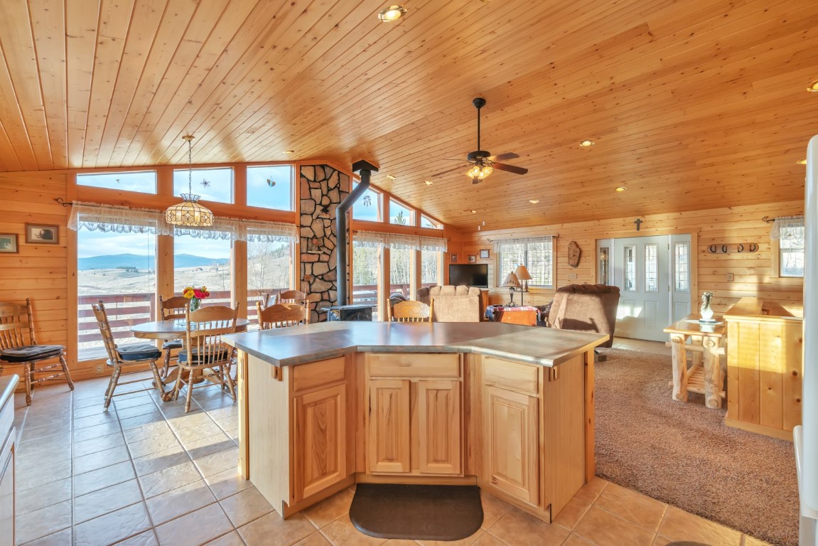 64 Flint Circle Como, CO 80456 - Photo 3 of 35 a kitchen with lots of counter top space