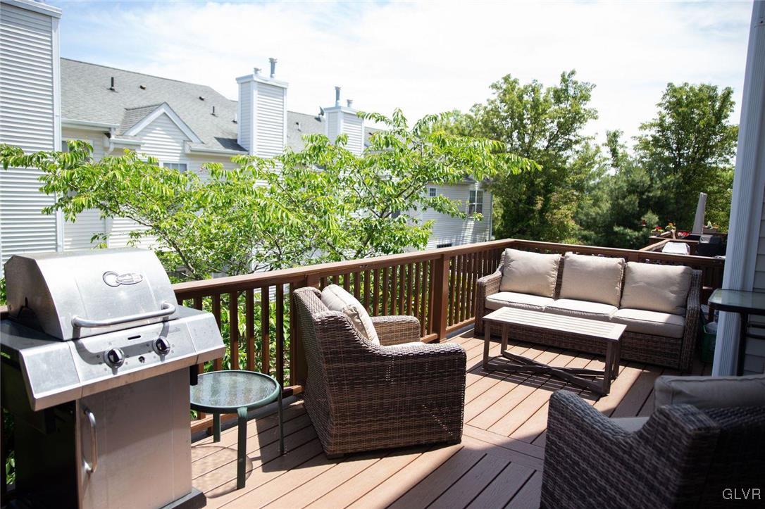 147 Pinehurst Lane Easton, PA 18042 - Photo 22 of 31 a view of a balcony with furniture