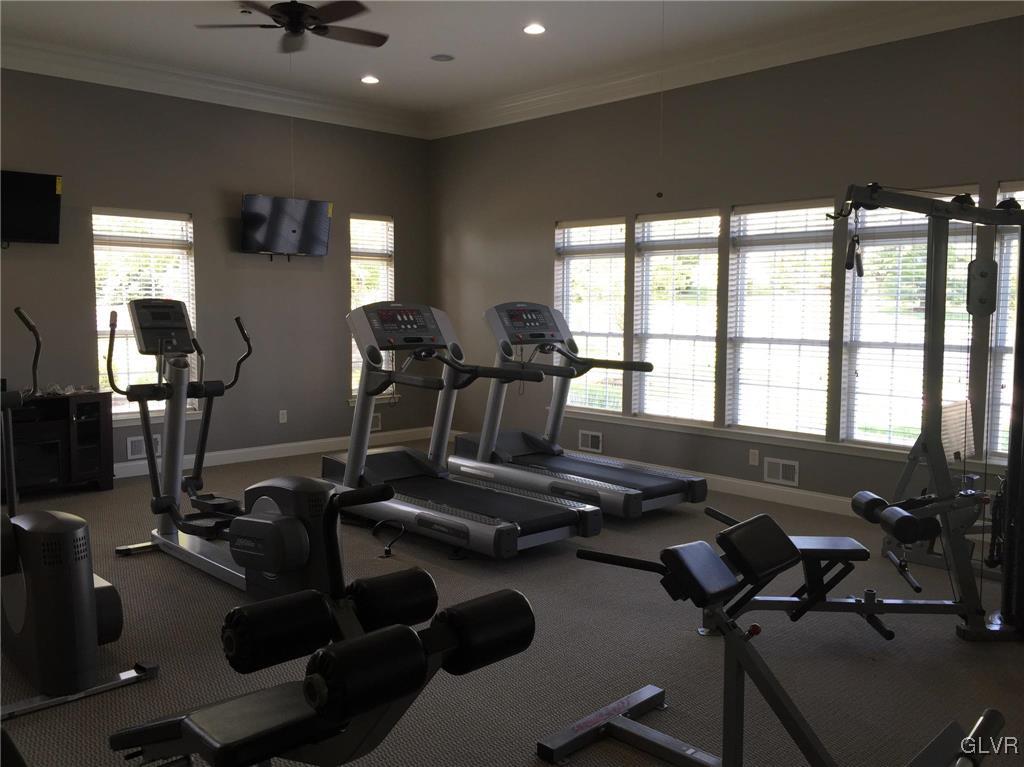 147 Pinehurst Lane Easton, PA 18042 - Photo 31 of 31 a view of a room with gym equipment