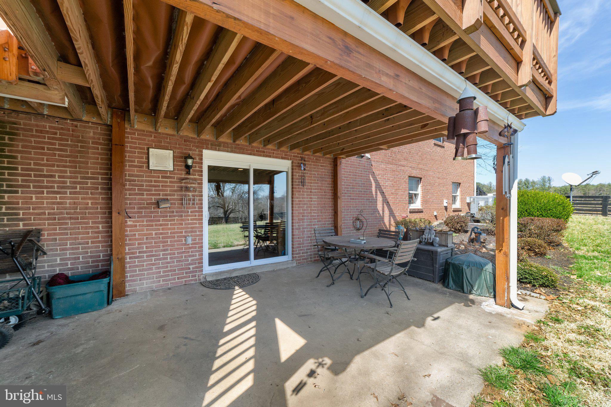 16402 Hamilton Station Road Waterford, VA 20197 - Photo 38 of 53 Patio is waterproofed from above