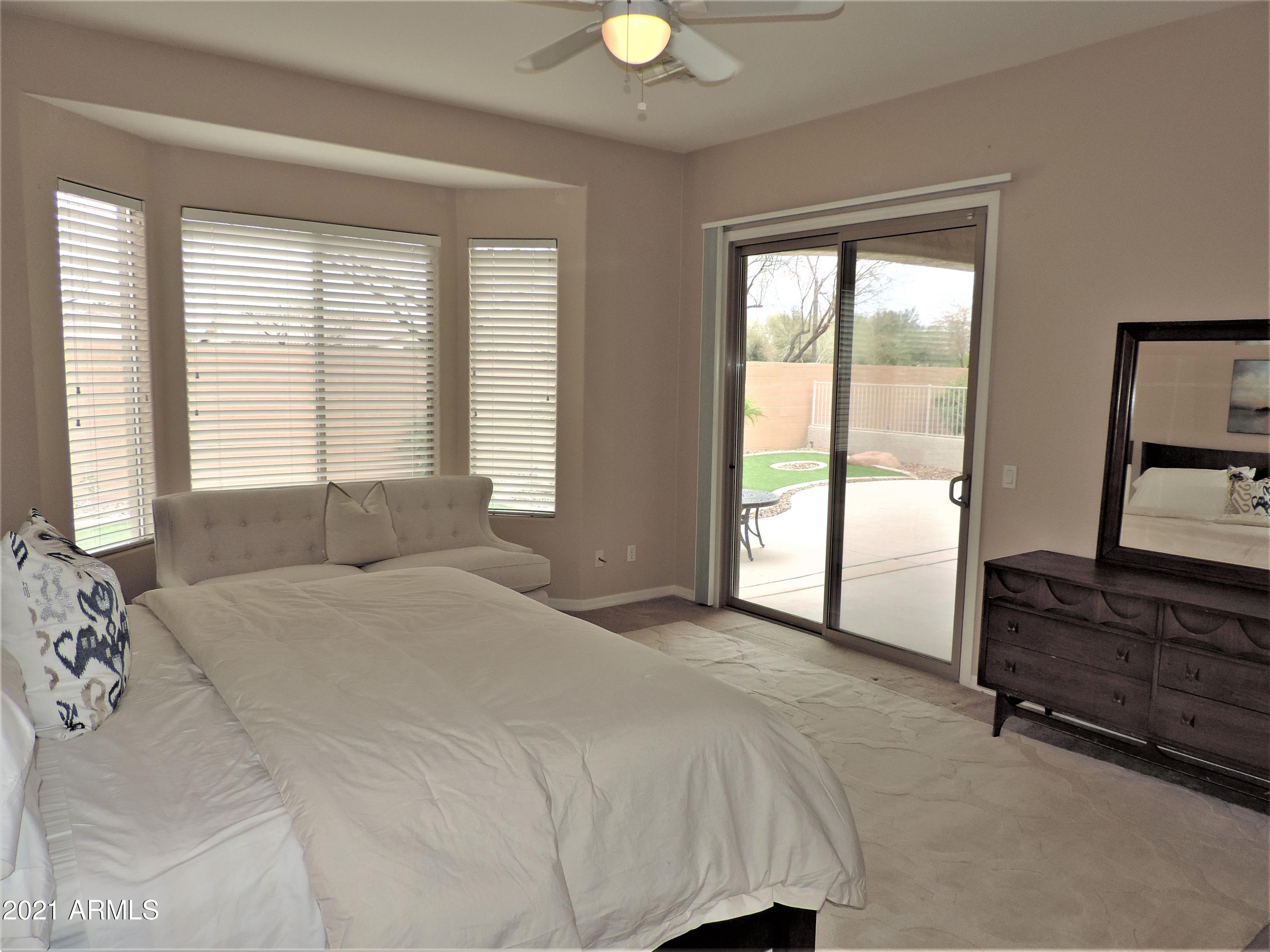 5313 South Ranger Trail Gilbert, AZ 85298 - Photo 16 of 51 Master Bedroom w/Access to Back Patio