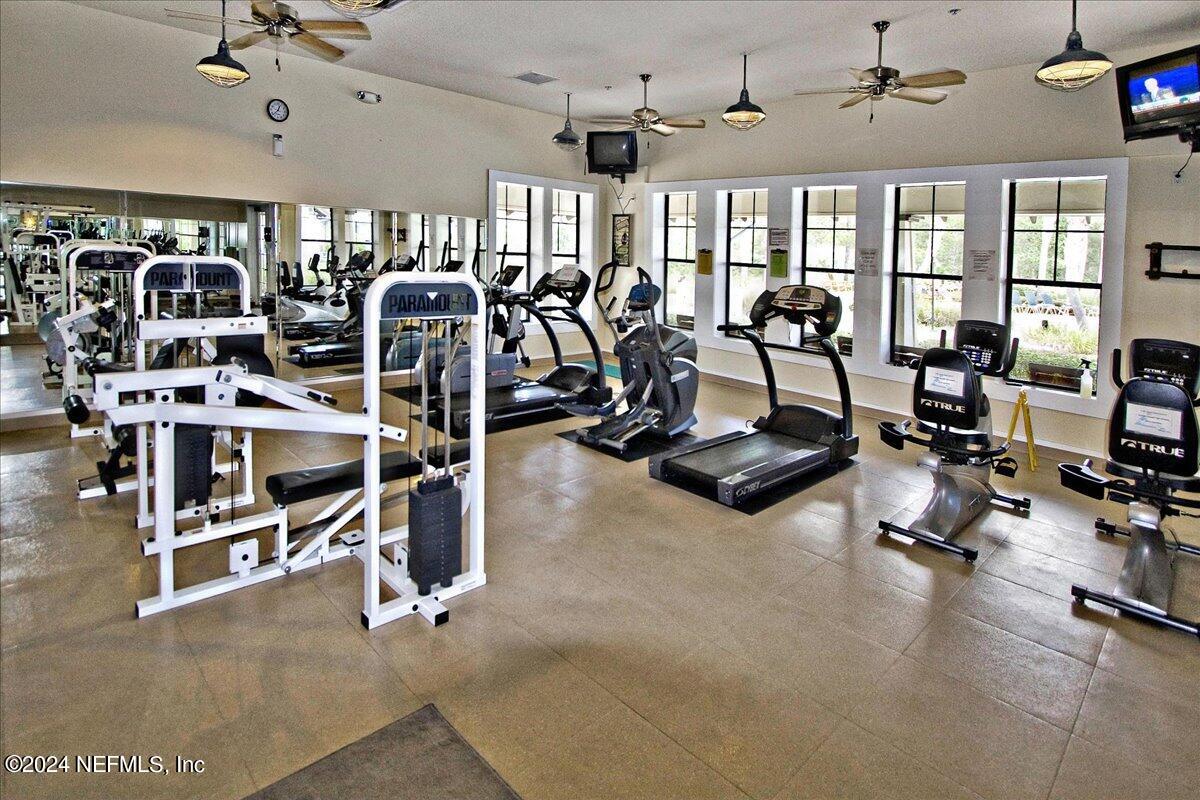 2045 River's Own Road St. Augustine, FL 32092 - Photo 39 of 43 a view of a room with gym equipment