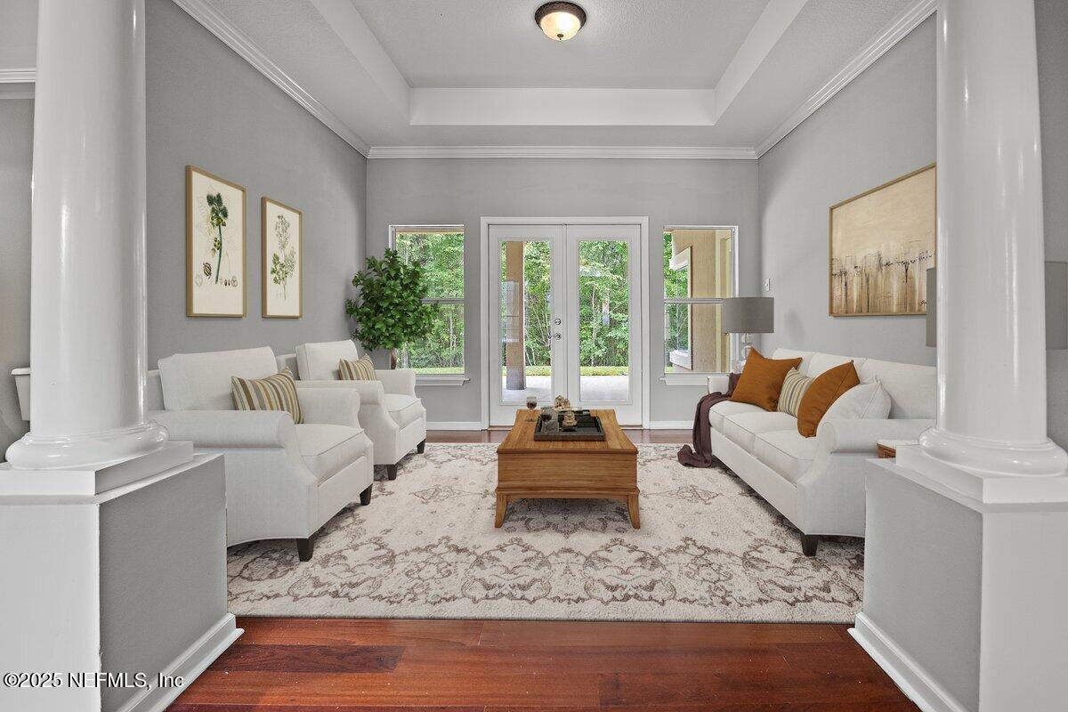 2045 River's Own Road St. Augustine, FL 32092 - Photo 7 of 43 a living room with furniture and a large window