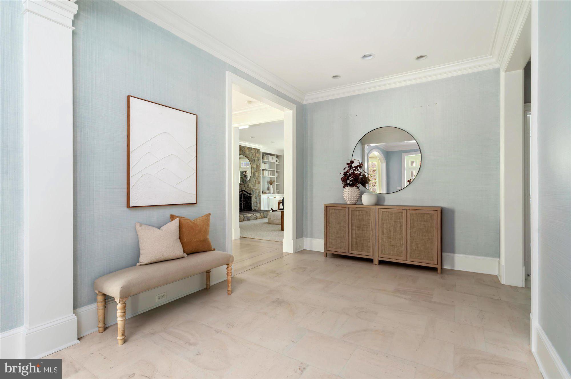 2950 Chain Bridge Road Northwest Washington, DC 20016 - Photo 3 of 50 a living room with furniture and a wooden floor