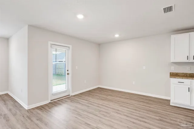 wooden floor in an empty room