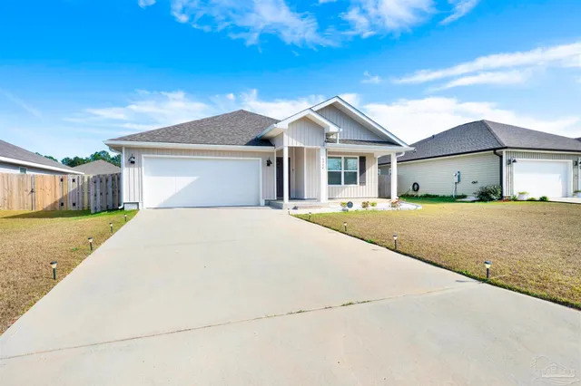 a house with a outdoor space