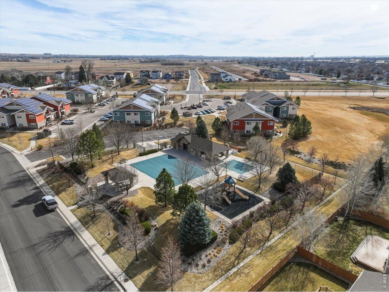 1565 Basildon Court Windsor, CO 80550 - Photo 29 of 36 an aerial view of multiple house