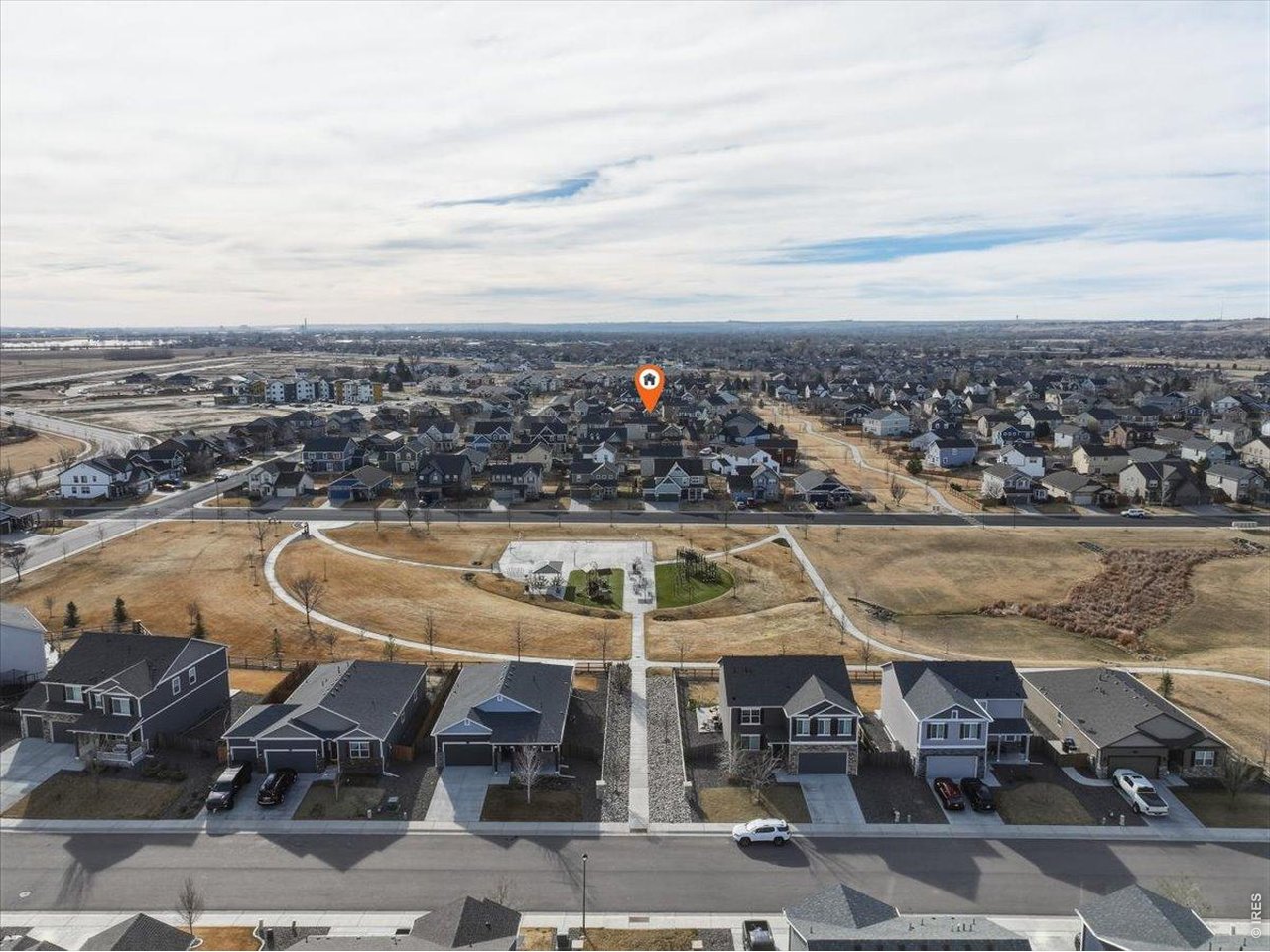 1565 Basildon Court Windsor, CO 80550 - Photo 35 of 36 an aerial view of multiple house