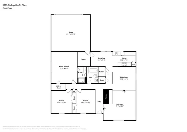 $340,000 | 1205 Coffeyville Court, Plano, TX 75023