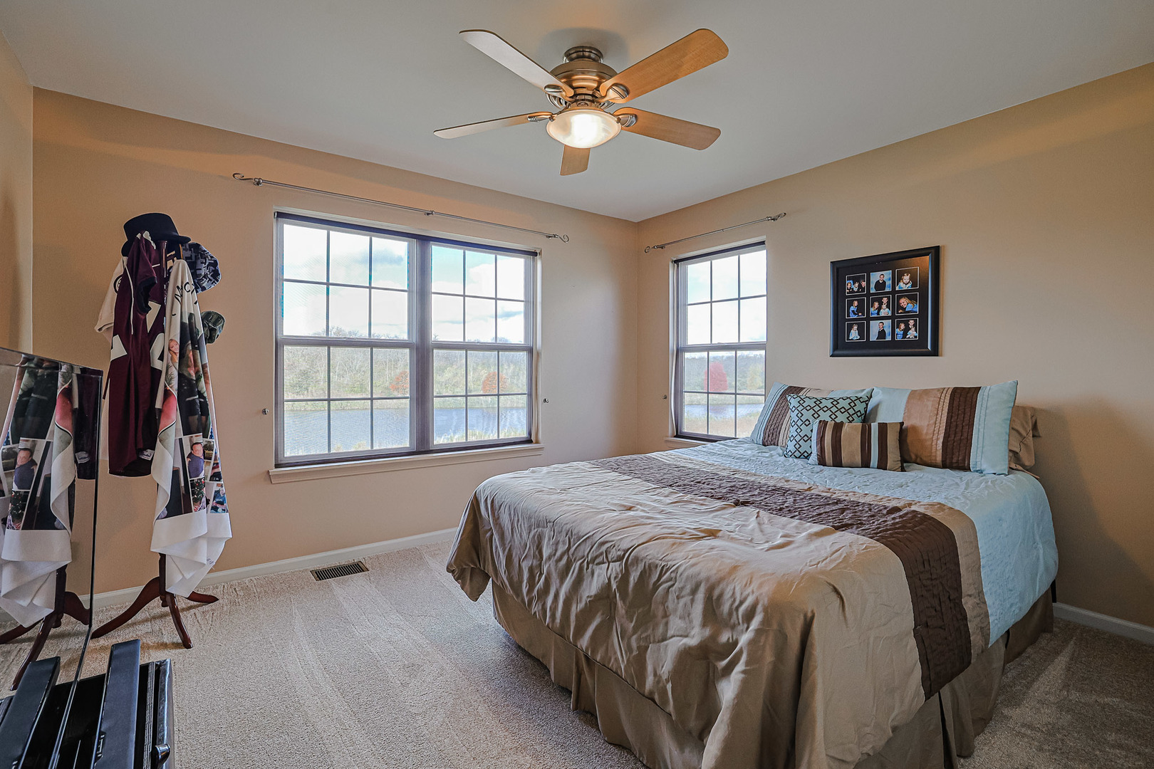 1242 Prairie View Parkway Cary, IL 60013 - Photo 21 of 36 a bed room with a bed and a window