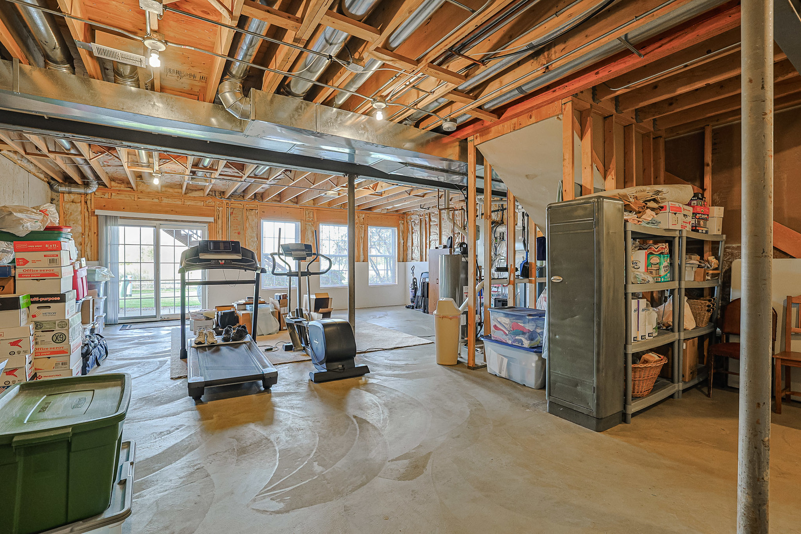 1242 Prairie View Parkway Cary, IL 60013 - Photo 28 of 36 a view of a room with gym equipment