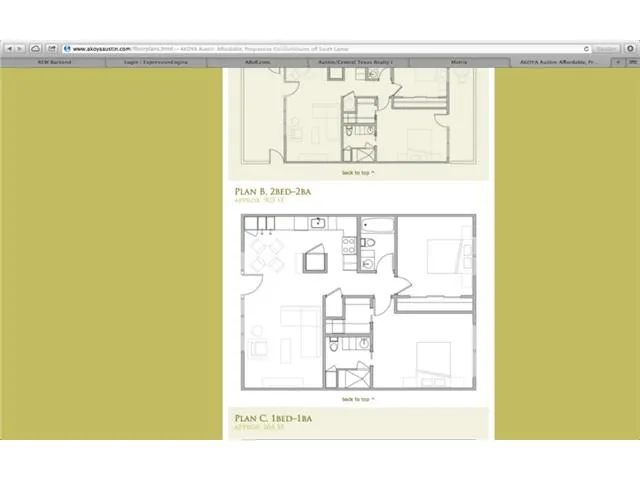 a view of outdoor space with a garden and signage