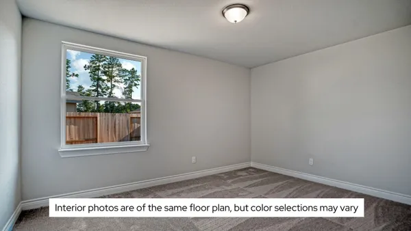 a room with a window