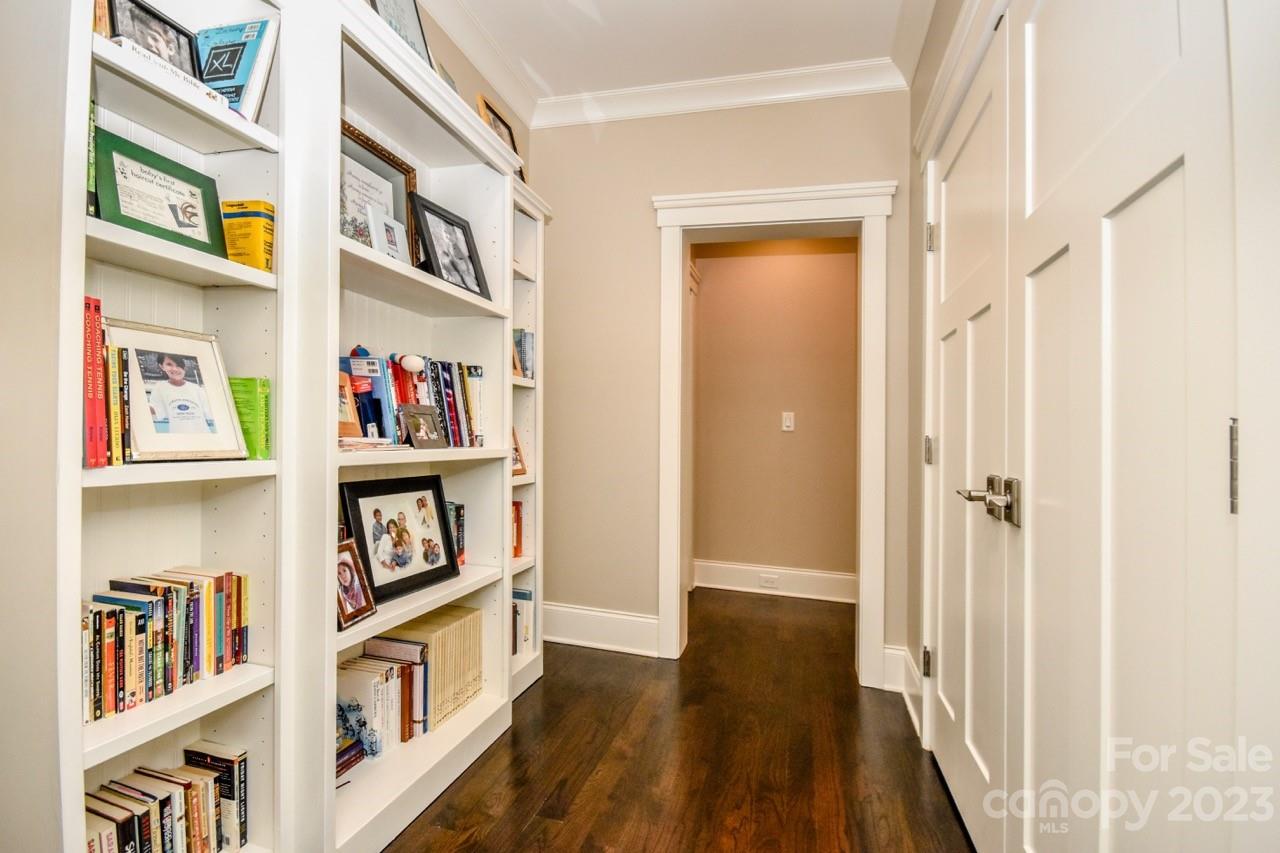 645 Kemp Road Mooresville, NC 28117 - Photo 25 of 48 a view of a hallway with wooden floor and entryway