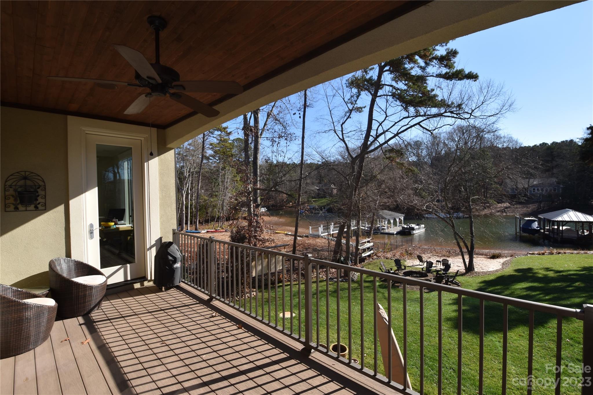 645 Kemp Road Mooresville, NC 28117 - Photo 41 of 48 a view of a balcony with chairs