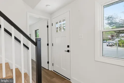 a view of front door